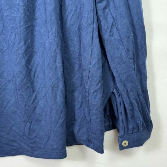 Daniel Rainn Blue Long Sleeve Blouse Womens Size M - Picture 5 of 5